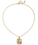 ELENYS Nostalgia Window – pozlacený náhrdelník 18K žluté zlato Délka: 45+5 cm / max. 50 cm
