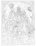 Creative Haven Enchanted Coloring Book, antistresové omalovánky, Marjorie Sarnat