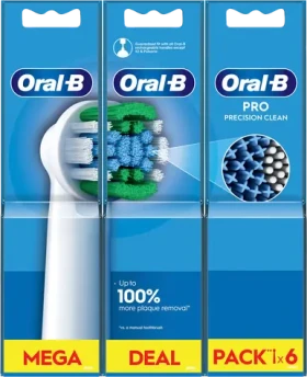 Oral-B EB20-6 Precision Clean / Náhradní hlavice / 6ks (EB20RX-6)