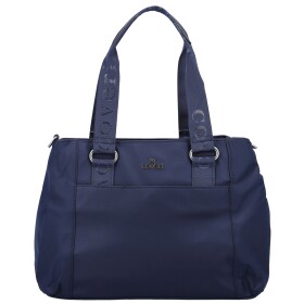 Stylová dámská nylonová kabelka do ruky Elke, tmavě modrá