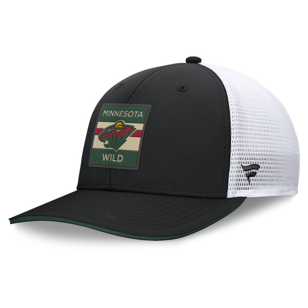Fanatics Pánská kšiltovka Minnesota Wild NHL Authentic Pro A/Cap Structured Mid-Crown Adj Cap
