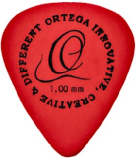 Ortega OGPST12-100 S-Tech Delrin Picks 1.00 mm Red