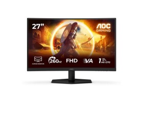 AOC MT VA LCD WLED 27" C27G42ZE - Fast VA panel, 1920x1080, 260Hz, 1ms, HDMI, DP, Zakřivený EDF_492125
