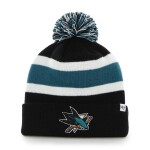 47 Brand Pánská Zimní Čepice San Jose Sharks 47 Breakaway Cuff Knit