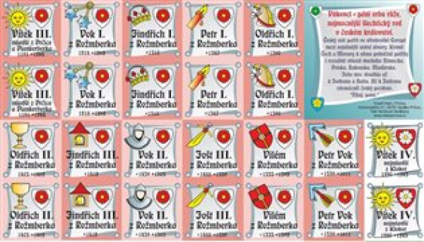 Vítek z Prčice Vítkovci - pexeso