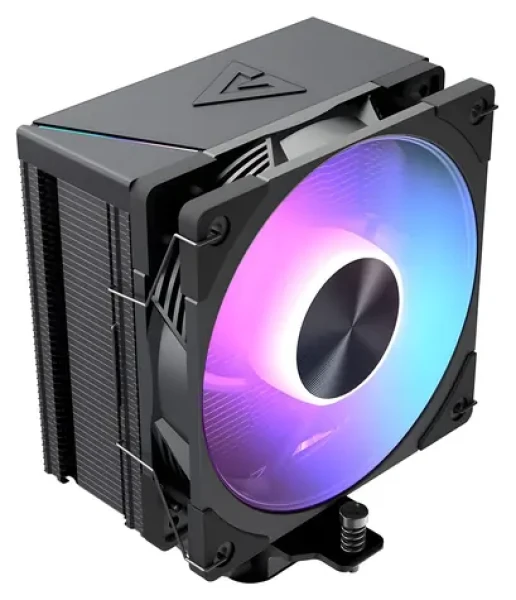 Modecom Volcano 0C T101 ARGB černá / Chladič CPU / 4x heatpipe / 120 mm ARGB / AM4 + AM5 + Intel (MC-C-T101-AF0-B)