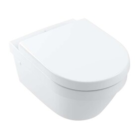 VILLEROY & BOCH - Architectura Závěsné WC se sedátkem SoftClosing, DirectFlush, CeramicPlus, alpská bílá 4694HRR1