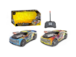 Mamido Auto na dálkové ovládání Crazy Engine 1:16 s vibracemi, světly a zvukem modré