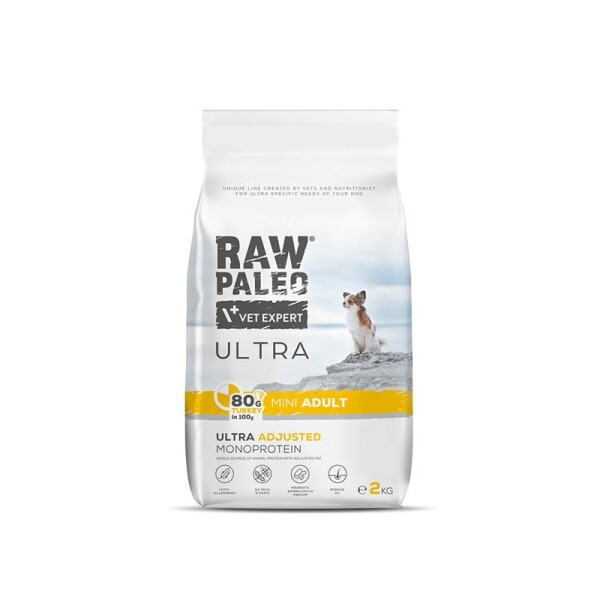 Raw Paleo Ultra Turkey Adult mini (Krůta & Brambory) Hmotnost balení: 2 Kg