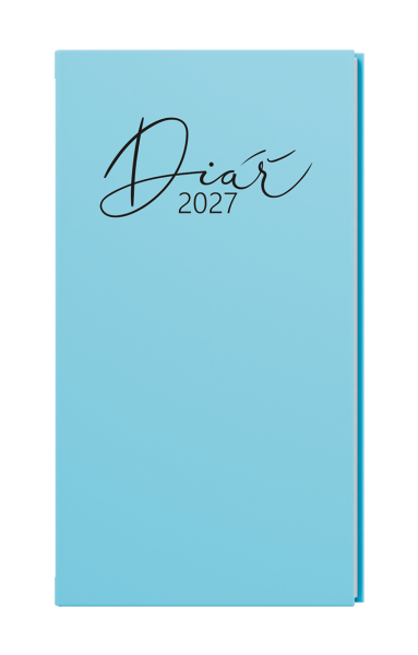Týdenní diář 2027 Baloušek Jakub Pastel kapesní modrá