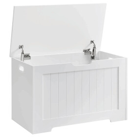 Úložný box, mdf, bílá, ABO-E1011 WT