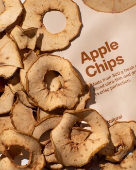 Vilgain Jablečné chipsy – natural 30 g