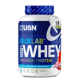 USN BlueLab 100% Whey Protein Premium 2000 g jahoda (14198)
