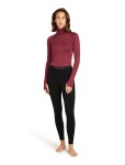Dámské merino spodky ICEBREAKER Wmns 300 MerinoFine Polar Leggings, Black velikost: S