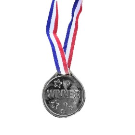 Medaile stříbrné, 6 ks v sáčku