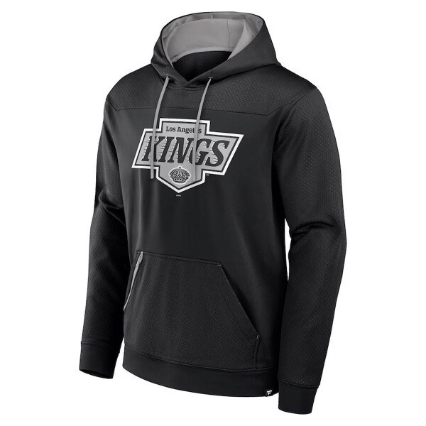 Fanatics Pánská mikina Los Angeles Kings NHL Defender Pullover Hoodie Velikost: M