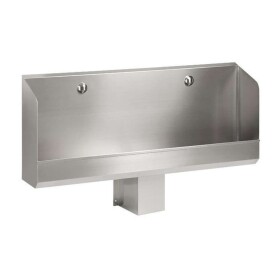 SANELA - Nerezové pisoárové žlaby Nerezový pisoárový žlab se skrytým splachováním, délka 1200 mm, 6V SLPN 03CB
