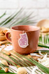 TEA HERITAGE Zelený čaj Cat Orange Blossom – 5 ks, fialová barva, papír, textil