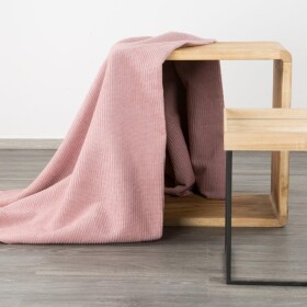 DumDekorace Vysoce kvalitní deka růžové barvě vaflovou strukturou cm