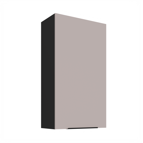 Horní skříňka Arona 60 G-108 1F Barva korpusu: Černá, Barva dvířek: Kašmír