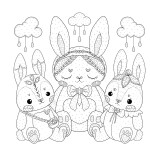 The Cutest of Cute Amigurumi Critters, antistresové omalovánky, Rika