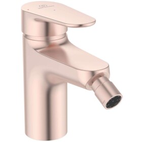 IDEAL STANDARD - ALU+ Bidetová baterie s výpustí Click-Clack, BlueStart, rosé BE132RO