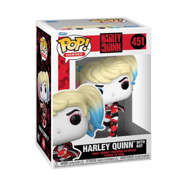 Funko POP Heroes: DC - Harley Quinn with Bat