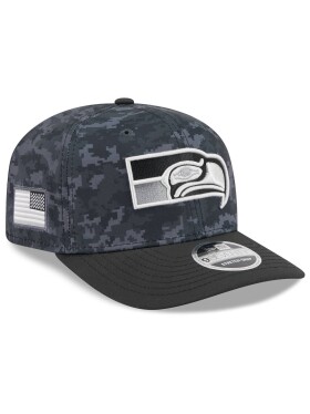 New Era Pánská kšiltovka Seattle Seahawks NFL Throwback 2026 Salute to Service 9SEVENTY Stretch-Snap