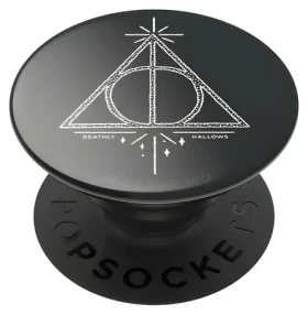 PopSockets PopGrip Premium Deathly Hallows / Držák telefonu / Skládací / Bezdrátové nabíjení (100800)