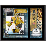 Fanatics Sběratelská plaketa - koláž Vegas Golden Knights Adin Hill 2023 Stanley Cup Champions 12'' x 15'' Sublimated Plaque with Game-Used Ice from the 2023 Stanley Cup Final - Limited Edition of 500