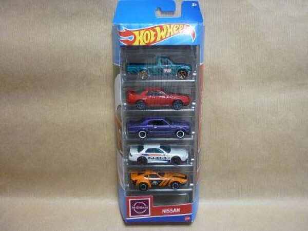 5-pack Nissan Hot Wheels