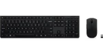 Lenovo Professional Wireless Rechargeable Combo černá / Bezdrátový set klávesnice a myši / CZ/SK / Bluetooth / 4000 DPI (4X31R64322)