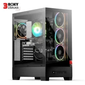 LYNX Challenger (10463170) černá / AMD Ryzen 5 7600X 4.7GHz / 32GB / 1TB SSD / NVIDIA RTX 5060 8GB / W11H (10463170)