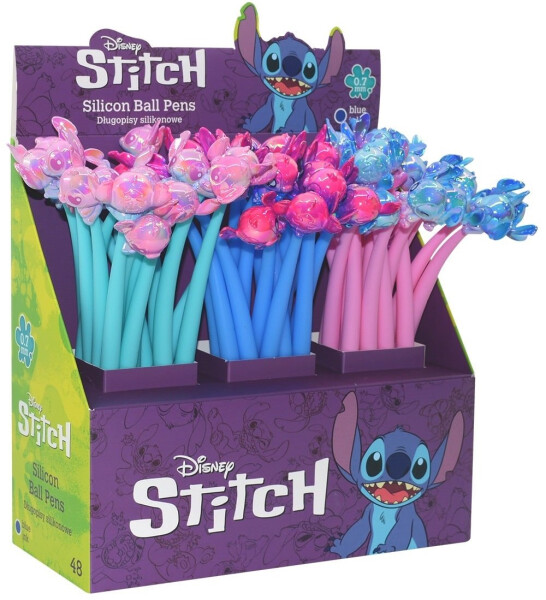 Colorino kuličkové pero Flexi Stitch Black - mix motivů