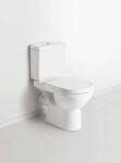 VILLEROY & BOCH - O.novo WC kombi mísa, zadní odpad, DirectFlush, CeramicPlus, alpská bílá 5661R0R1