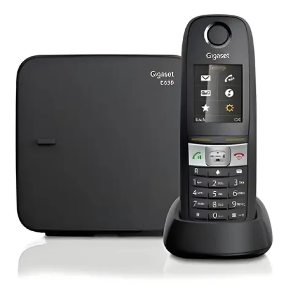 Gigaset E630 antracitová / DECT bezdrátový telefon / CLIP / GAP (S30852-H2503-B101)