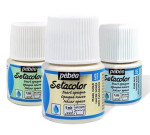 Barva na textil Pébéo Setacolor Pearl Opaque 45 ml - Zlatá perleťová 97