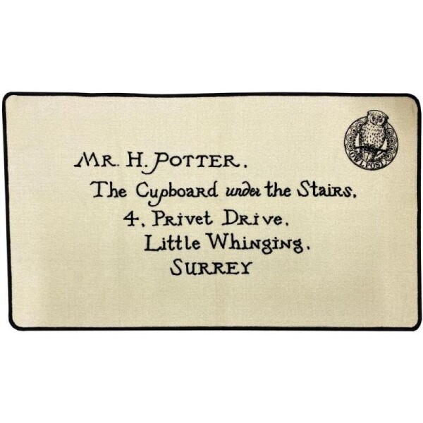 Harry Potter Rohožka - Dopis (74x130 cm) - Groovy
