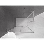 MEXEN/S - Velar L Duo sprchový kout, posuvné dveře 90 x 80, transparent, chrom 871-090-080-02-03-01