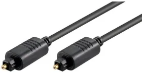 MicroConnect Toslink optický kabel 1m černá (TT610BKAD)