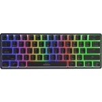 Genesis Thor 660 G2 RGB Gateron Brown US černá / herní bezdrátová klávesnice / USB / Bluetooth (NKG-2196)