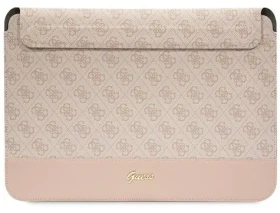 Guess 4G Stripe Metal Logo růžové / Pouzdro pro notebook / 14" (GUCS14PS4SGP)