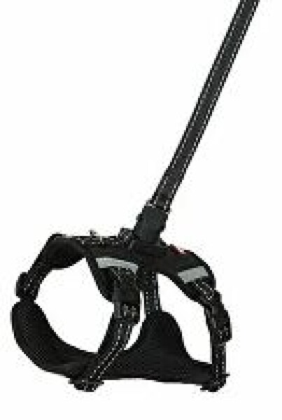 Postroj pes s vodítkem 2m CLIP&GO černá S Zolux