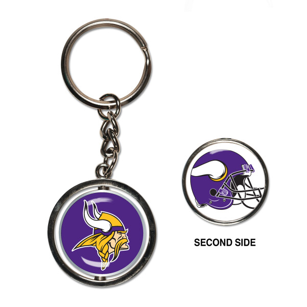 Wincraft Přívěšek na klíče Minnesota Vikings NFL Spinner Key Ring WI_20148013
