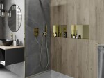 MEXEN - X-Wall-NR modul pro vestavbu do stěny 45x30, zlatá 1951453010
