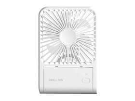 Mini přenosný ventilátor HOCO HX123 bílý