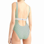 Dámské jednodílné plavky UW0UW04564-0K6 - Tommy Hilfiger M