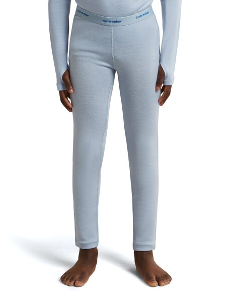 Dětské merino spodky ICEBREAKER Kids 260 Tech Leggings, Zinc Blue velikost: 6