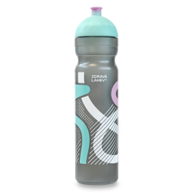 R&B Zdravá lahev 1,0l - SPORT ELEMENT tyrkysová + náhradní zátka