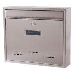 LEVIOR 70110 Poštovní schránka nerezová, 360x90x310mm, RADIM V.